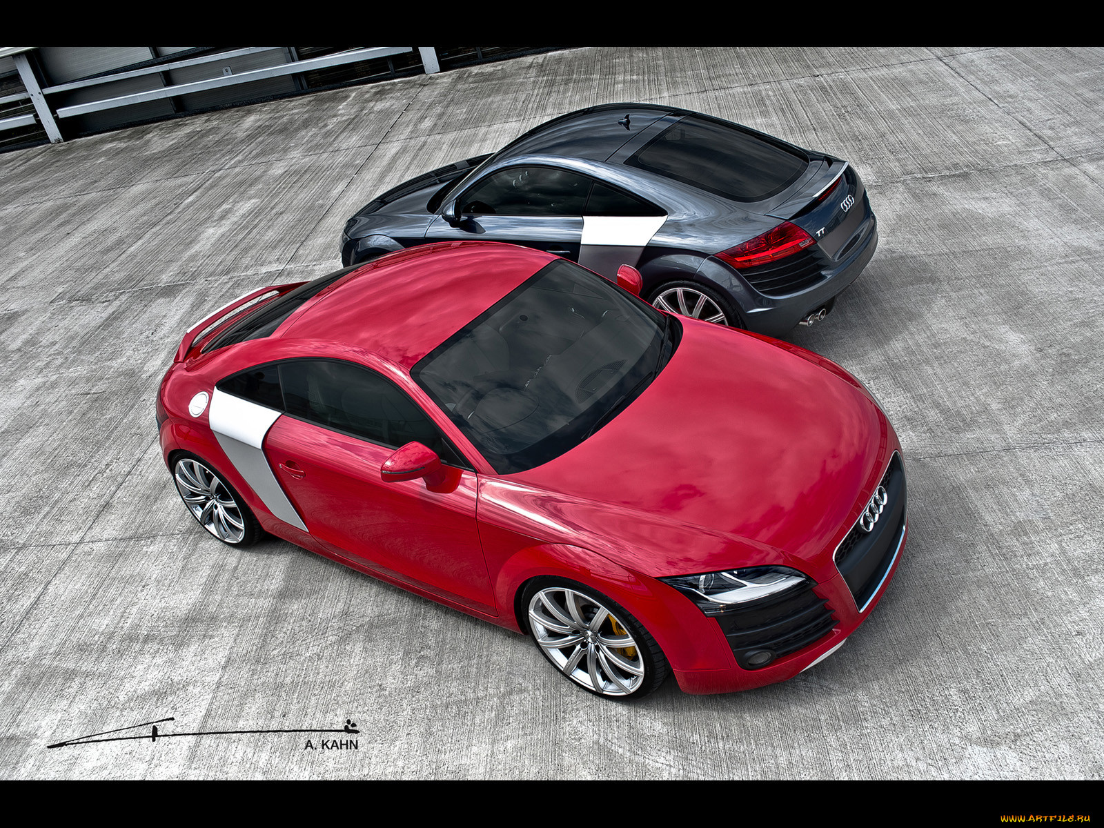 2011, afzal, kahn, design, audi, tt, gt, coupe, 